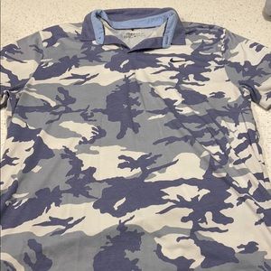 Nike dri-fit standard fit camo polo